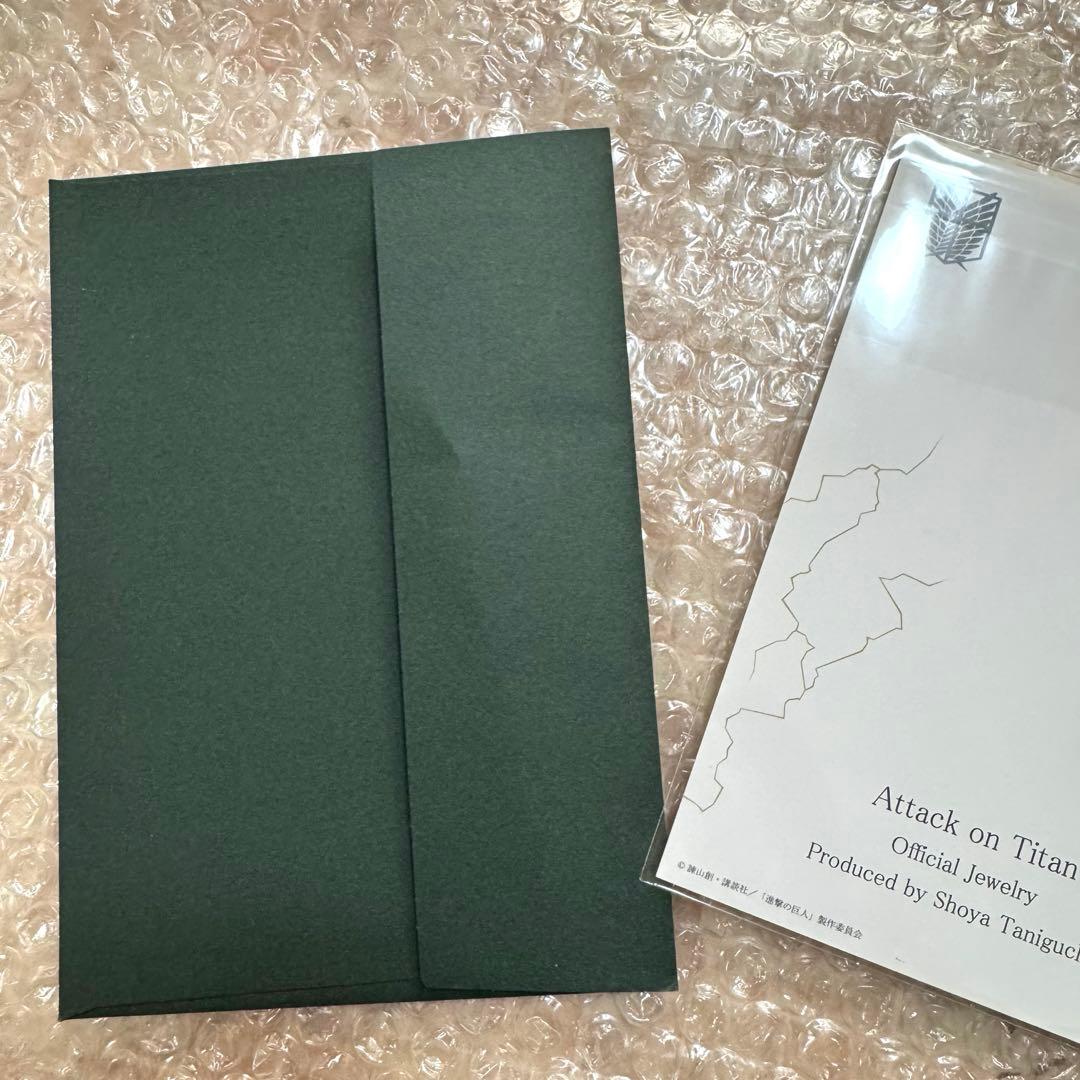 WIT STUDIO 進撃の巨人 10周年記念 リング リヴァイ ポストカード