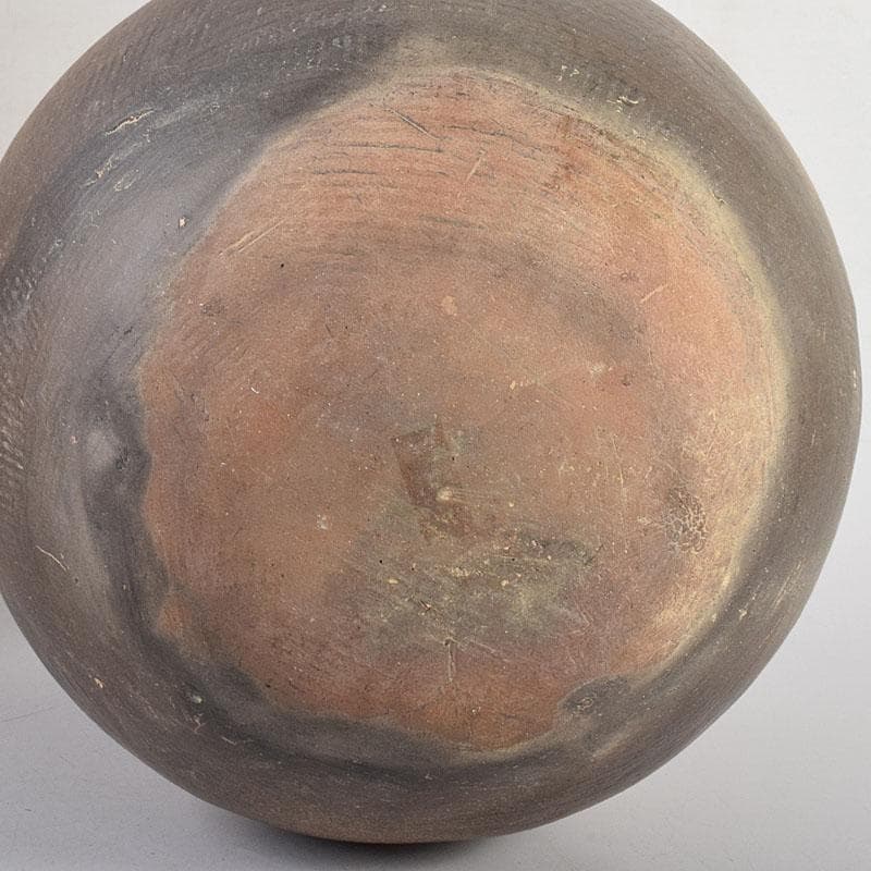 朝鮮美術 須恵器 新羅土器 壺 壺敷・時代箱付 V R8018C