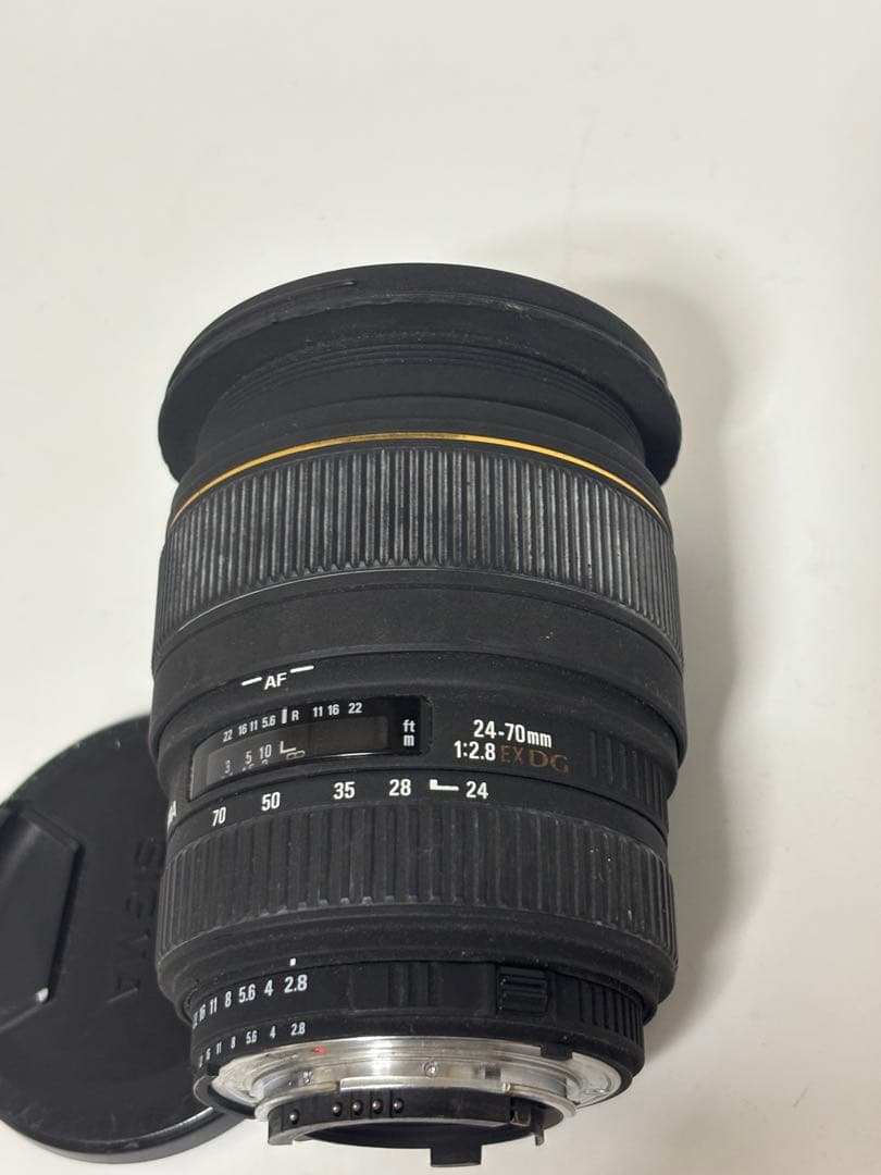 SIGMA 24-70mm F2.8 EX DG Nikon用 現状品
