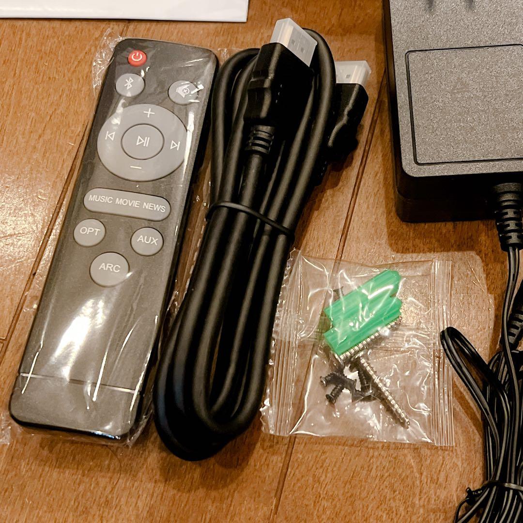 ✨2in1分離型✨高音質サウンドバー Bluetooth5.3 テレビスピーカー