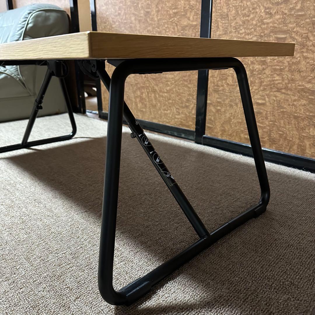 SALE‼️【廃盤品】無印良品 折りたたみローテーブル 幅90cm 説明書付