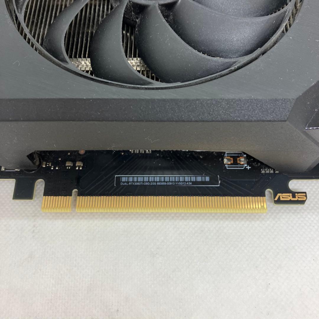 グラフィックボード・グラボ・ビデオカード ASUS DUAL RTX 3060 TI O8G V2 133