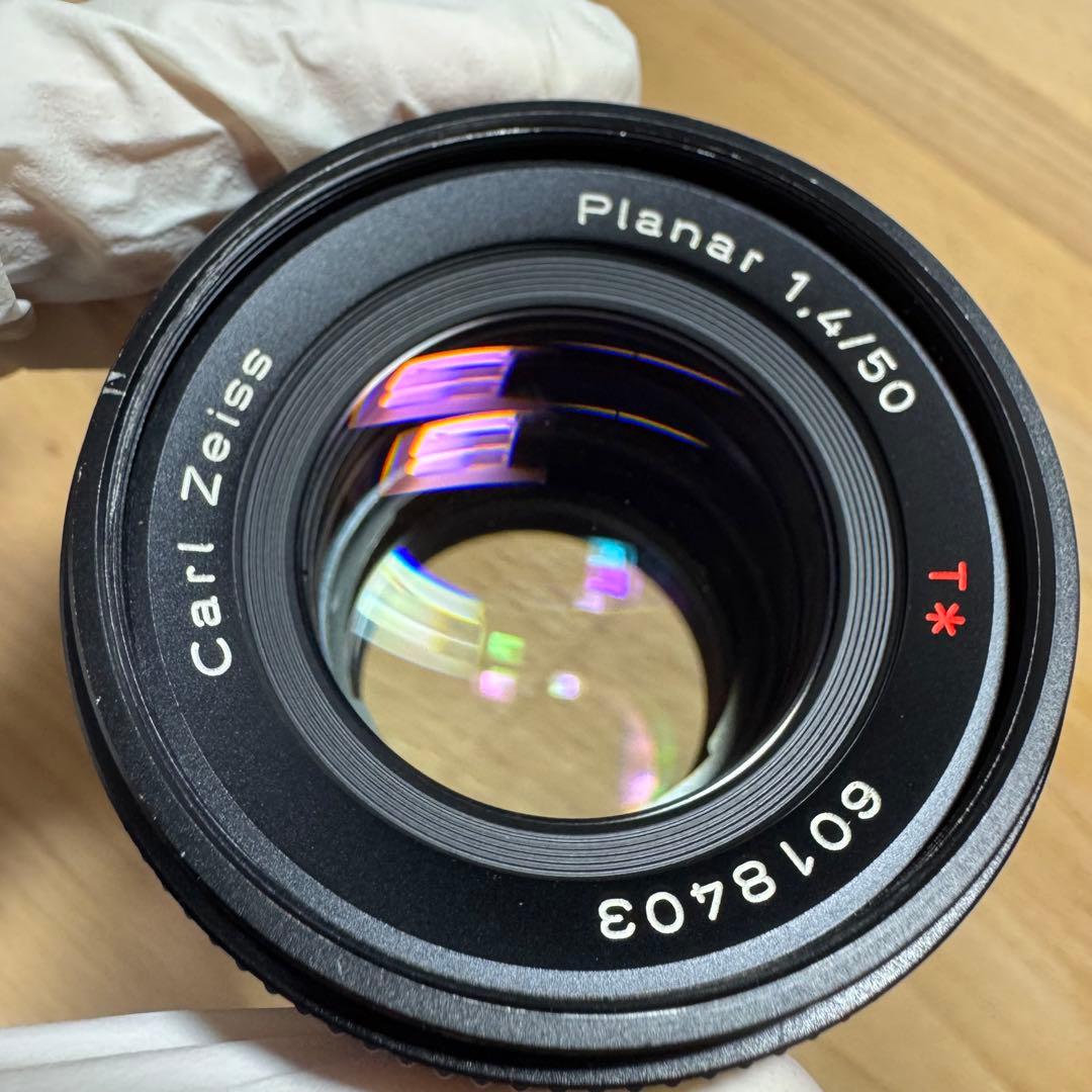 Carl Zeiss Planar 50mm F1.4(AEJ)コンタックス