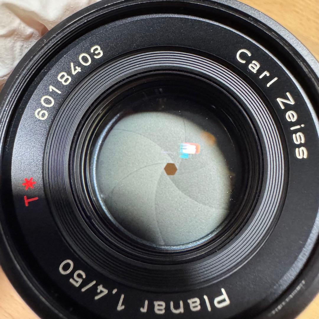 Carl Zeiss Planar 50mm F1.4(AEJ)コンタックス