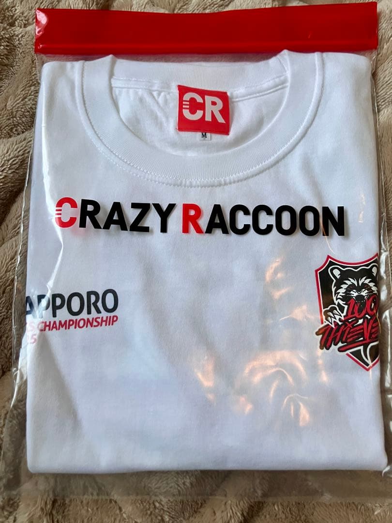 CRAZY RACCOON 100THIEVES Tシャツ ALGS 会場限定品 - メルカリ