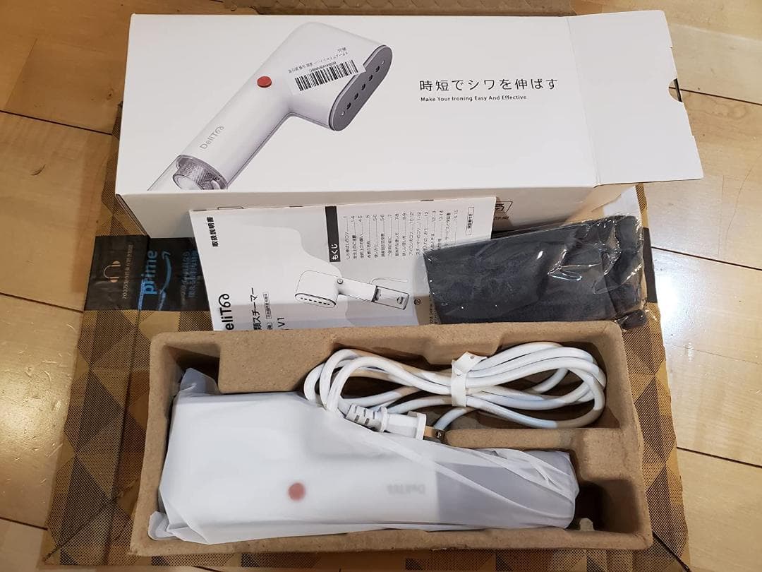 スチームアイロン ハンガーにかけたまま 衣類スチーマー