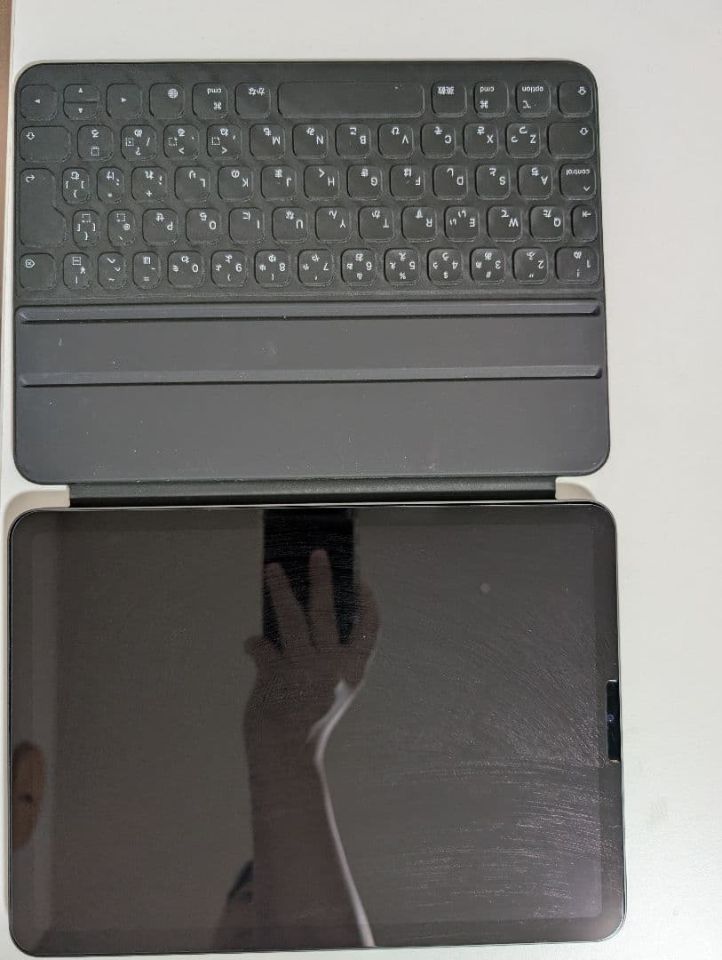 iPad Air 5世代 256GB スペースグレイ キーボード付き