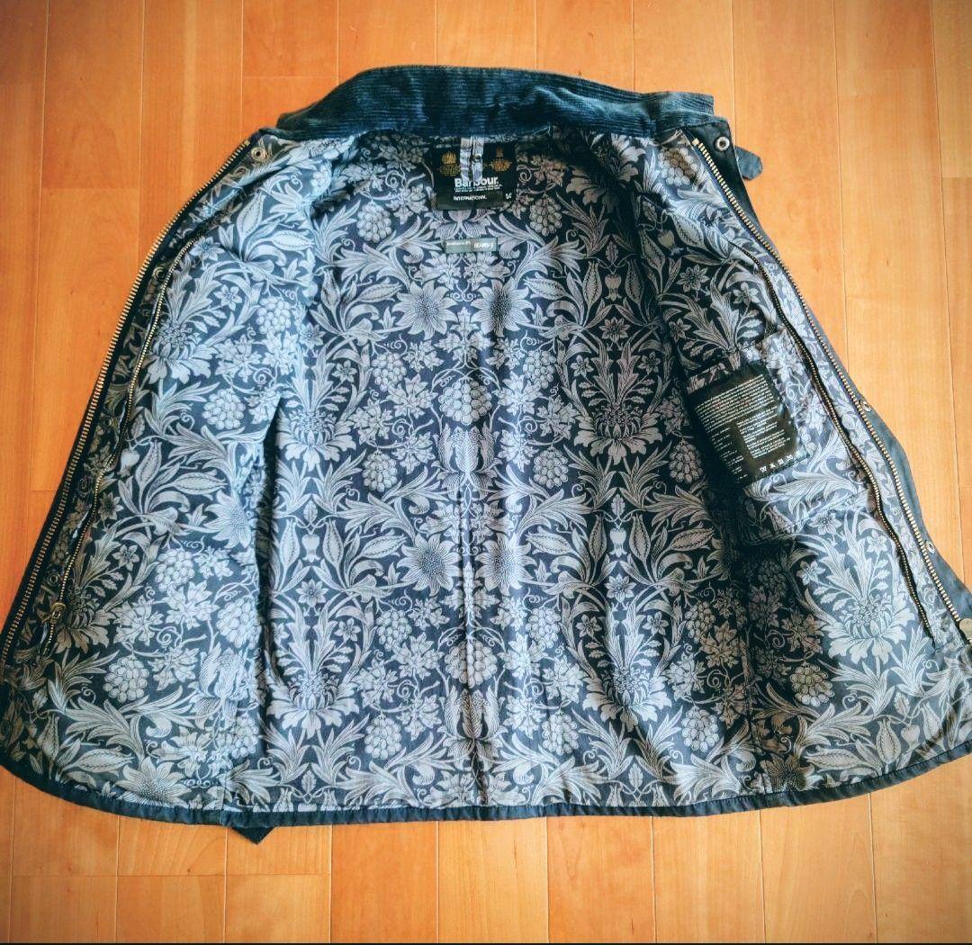 ハブアー インターナショナル Barbour ビームスF別注 ネイビー 34
