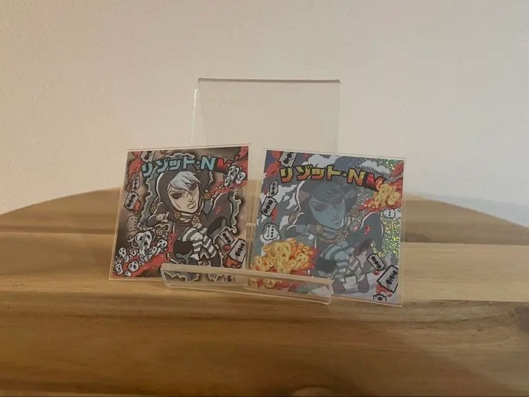 ジョジョ シール ビックリマン風 リゾットネエロ メタリカ - メルカリ