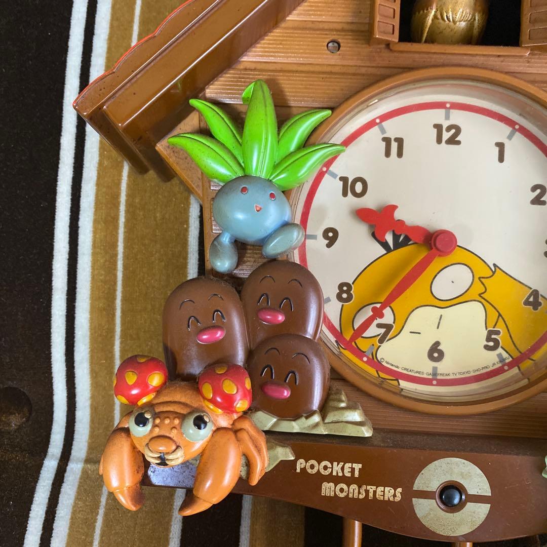 ポケットモンスター 初代ポケモン 振り子時計 壁掛け時計 レトロ SEIKO