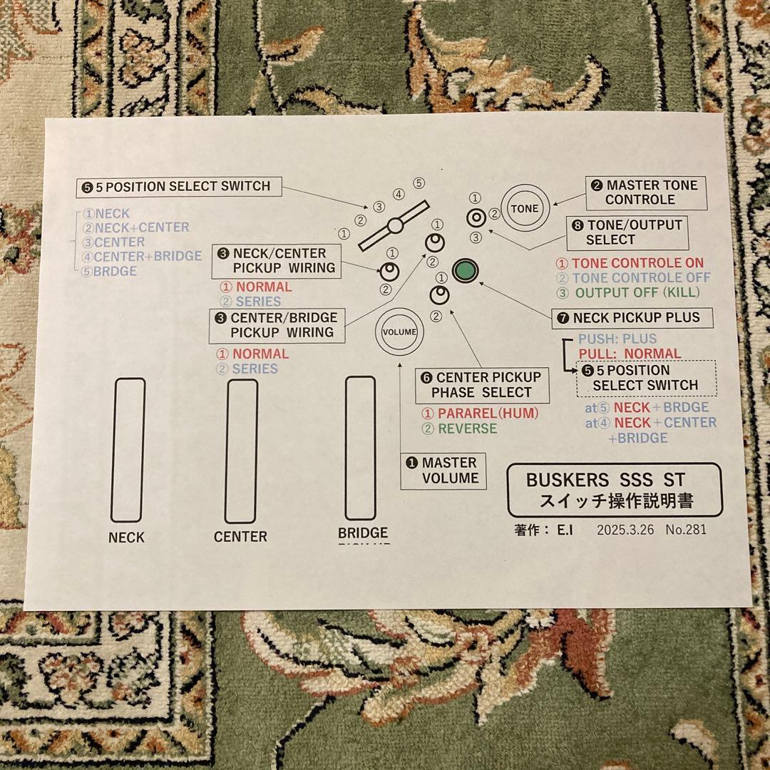 ☆おすすめ品 モディファイして新機能満載 BUSKERS ST