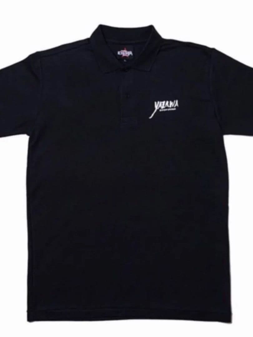 矢沢永吉　ポロシャツ（シルエット） 矢沢永吉 ポロシャツ(フデ) シルエット Lサイズ｜Yahoo!フリマ（旧