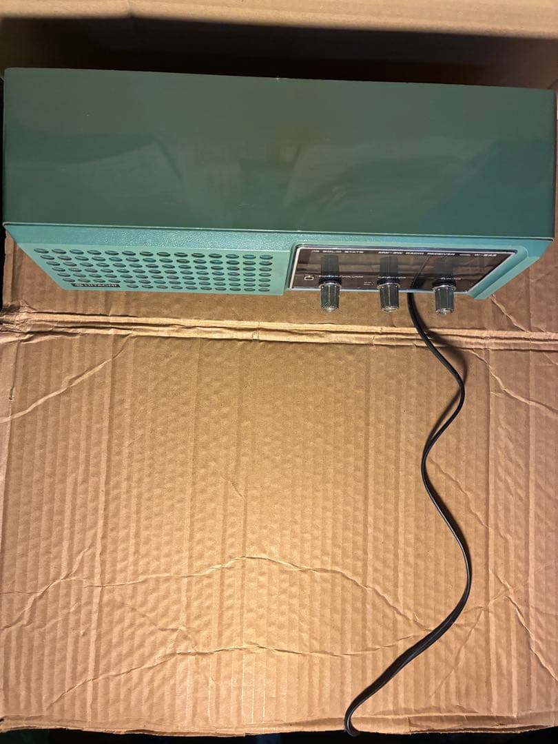 W-543 MW/SWラジオ受信機　HiTACH