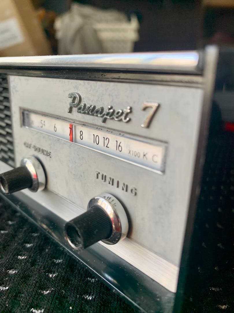 ナショナル　7石ラジオ　R-80 コレクション品