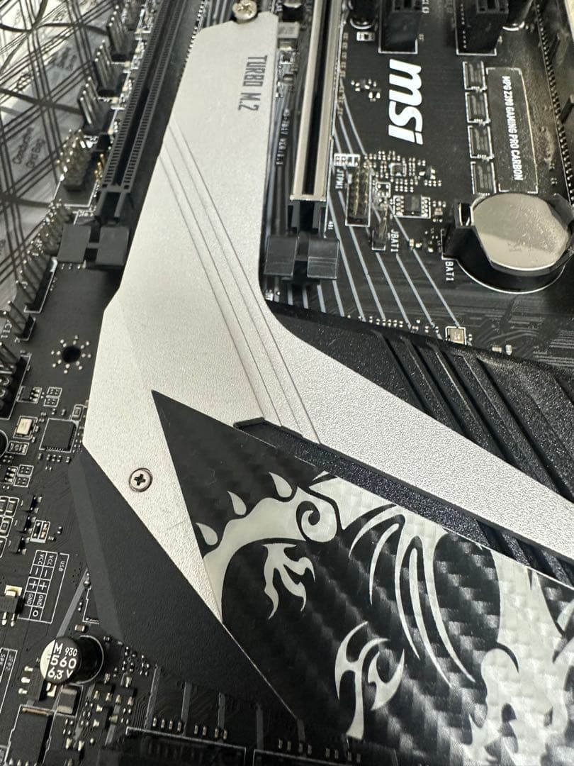 core i9 9900k、MPG Z390 GAMINGPRO CARBON