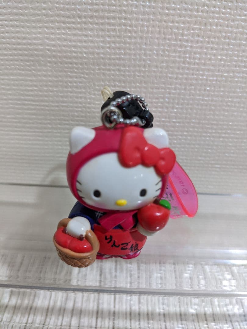 みちのくキティ物語 ストラップ サンリオ 2001 りんご娘 ストラップ