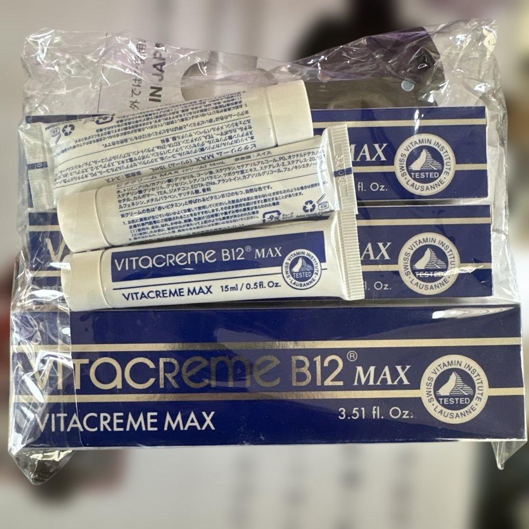 ☆新品☆ビタクリーム B12 MAX 100ml✕1 50ml✕2 15ml×3 - メルカリ