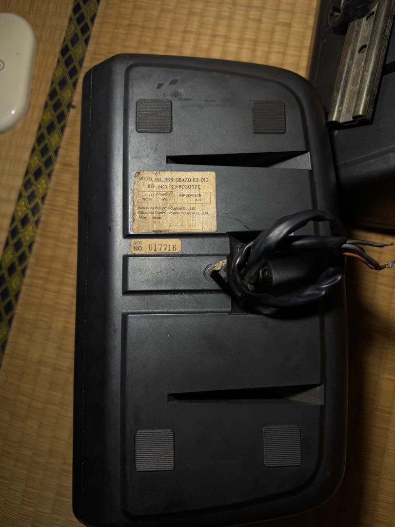 ★ダイハツミラ 純正OP パナソニック 置き型 スピーカー CJ-BD3052C