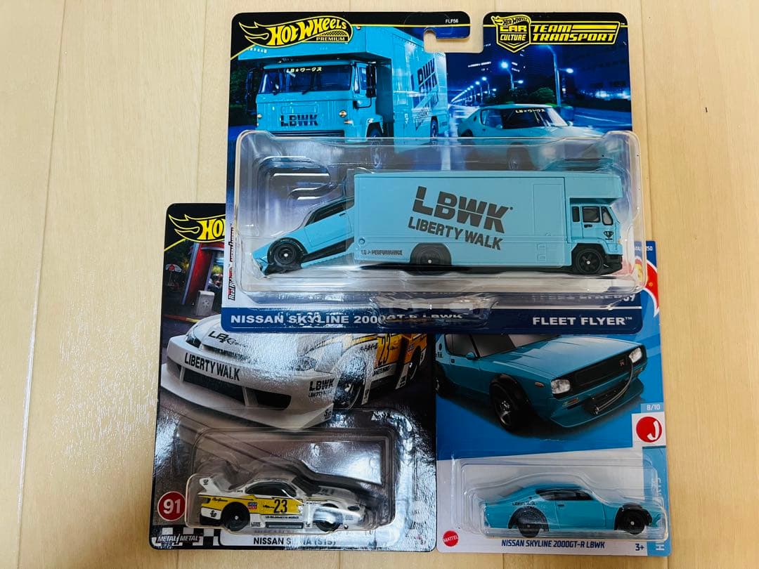 ホットウィール チームトランスポート リバティーウォークセット