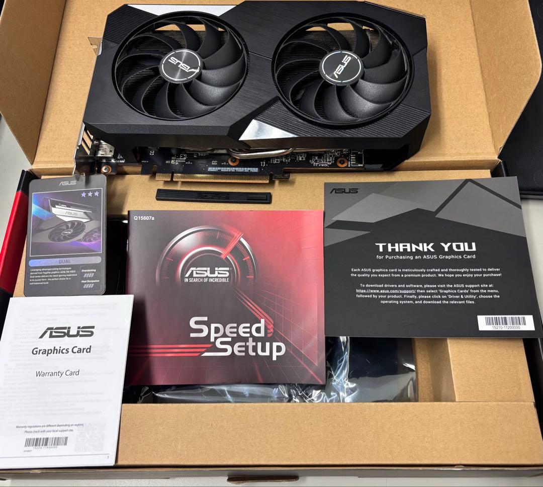 ASUS AMD Radeon RX6600XT グラフィックボード