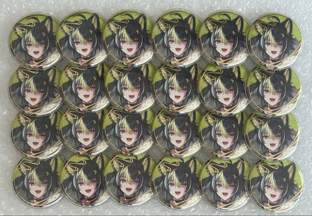 伊波ライ 缶バッジ 妖怪万化 カバー付