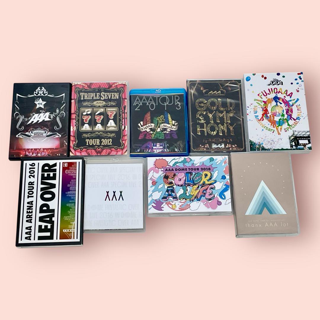 【まとめ売り】AAA トリプルエー LIVE DVD Blu-ray AAA トリプル・エー DVD まとめ売り 2タイトル セット - メルカリ