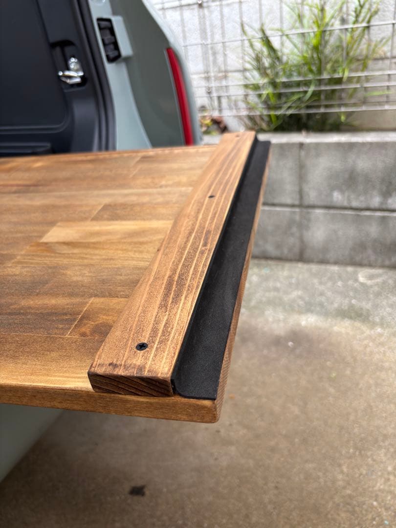 新型シエンタ10系専用 ラゲッジボード ワトコオイル&ウレタンニス