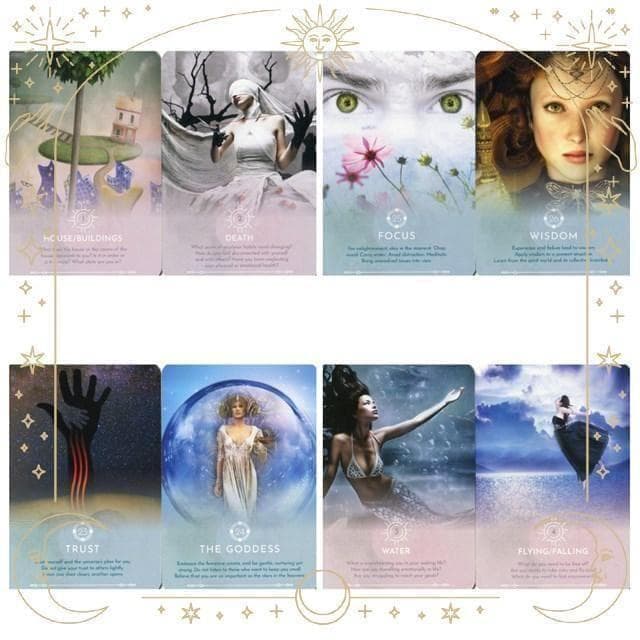 美麗海外デッキ✨夢を占う✨直感的な潜在意識を呼び覚ますドリーム＆オラクルカード