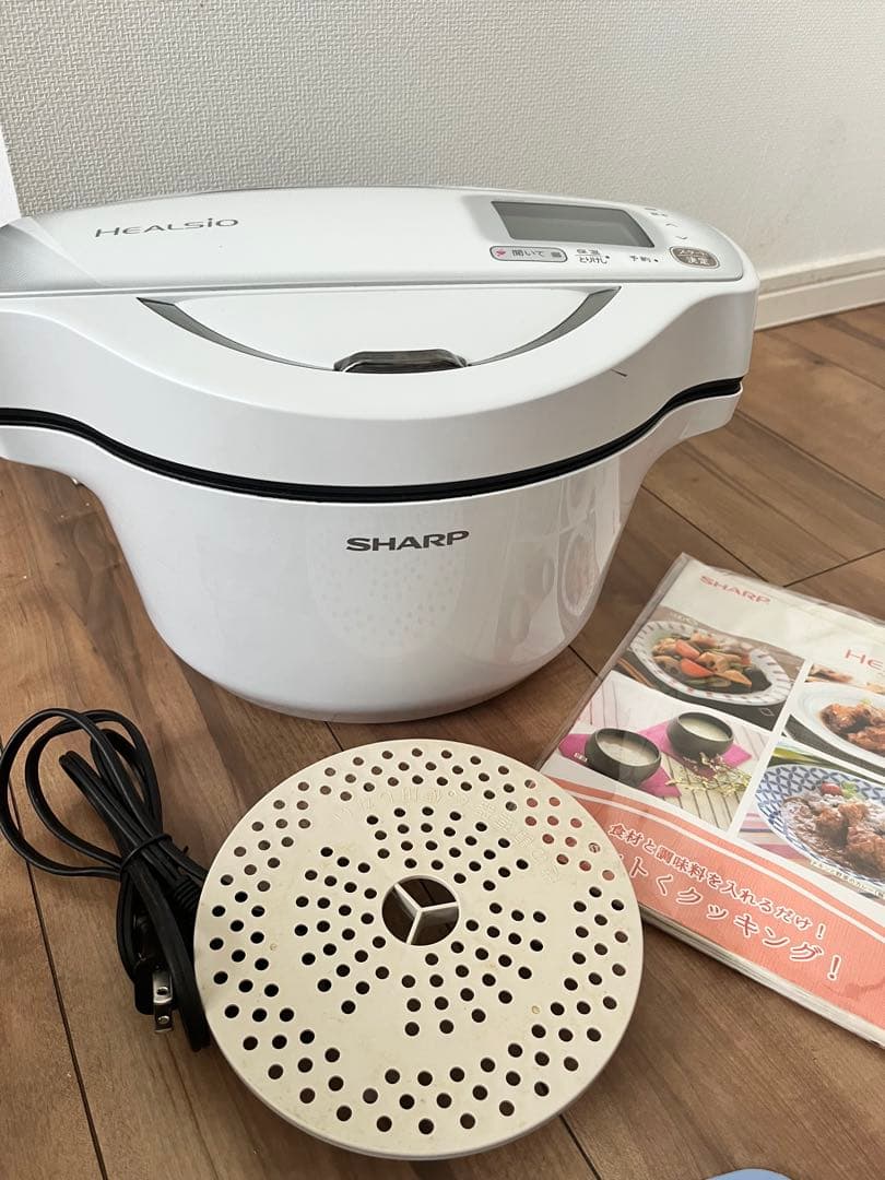 超お得SHARP HEALSIO 電気圧力鍋 ホットクック　KN-HW16E-W 515eygFuvkL._AC_UF894,