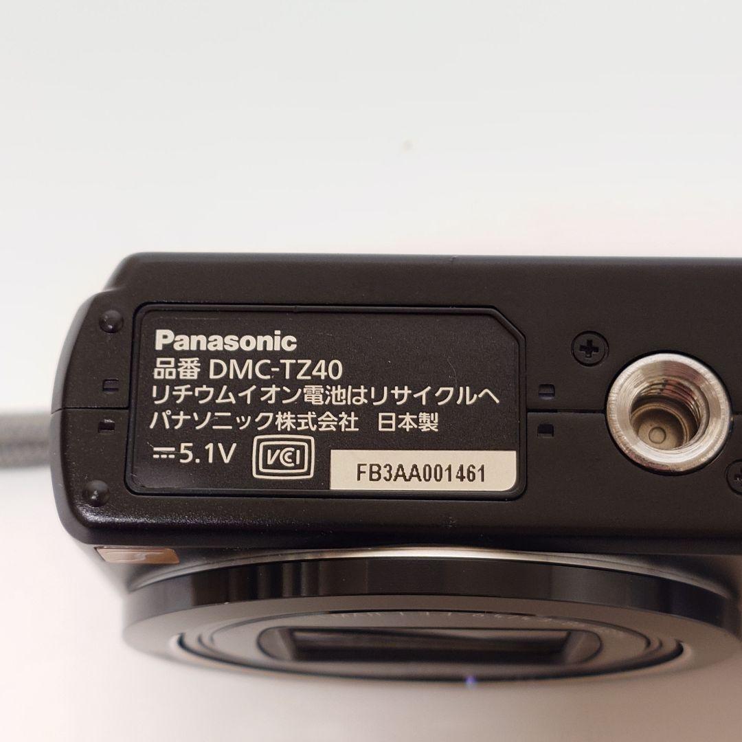 【美品】パナソニック DMC-TZ40 コンパクトデジタルカメラ ルミックス