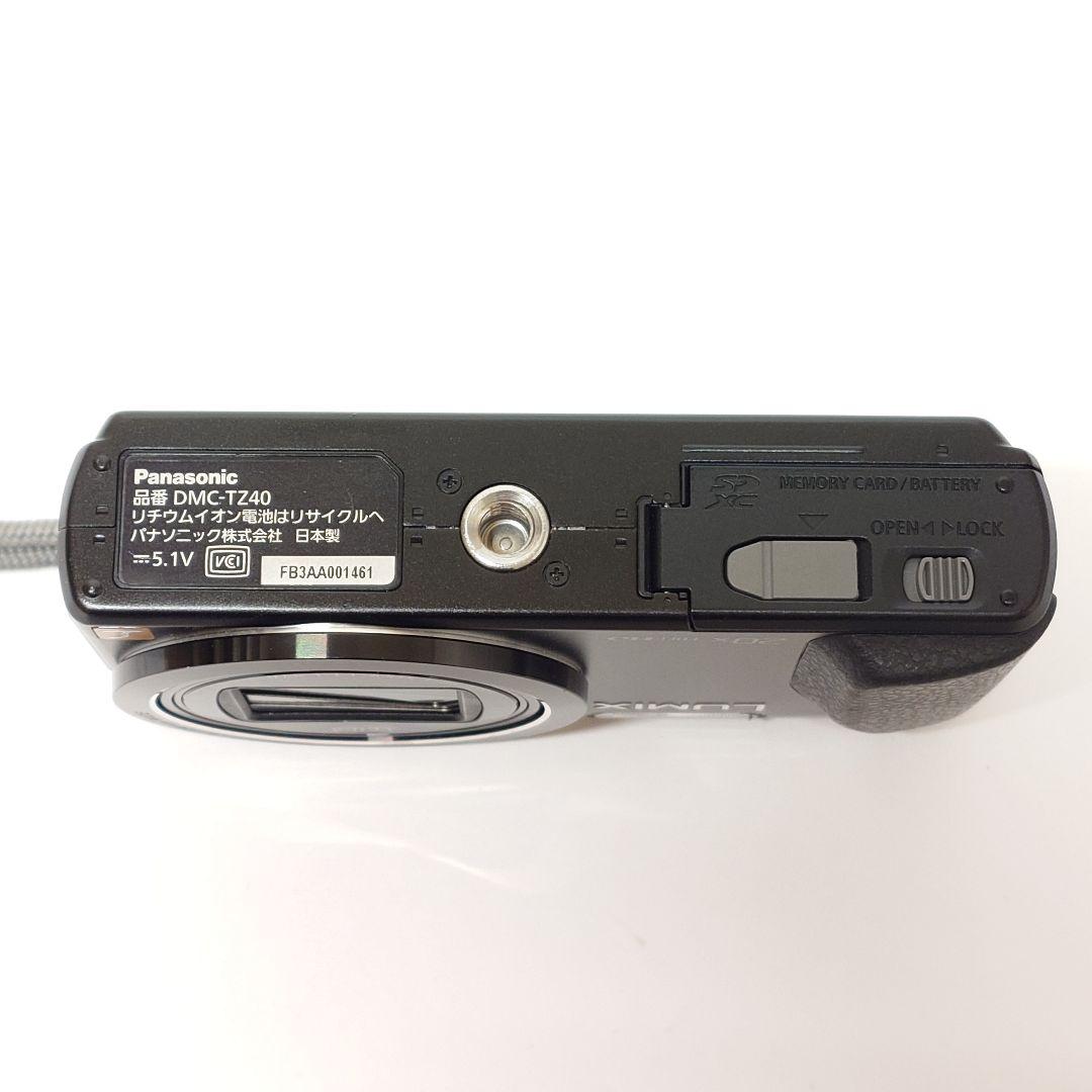 【美品】パナソニック DMC-TZ40 コンパクトデジタルカメラ ルミックス