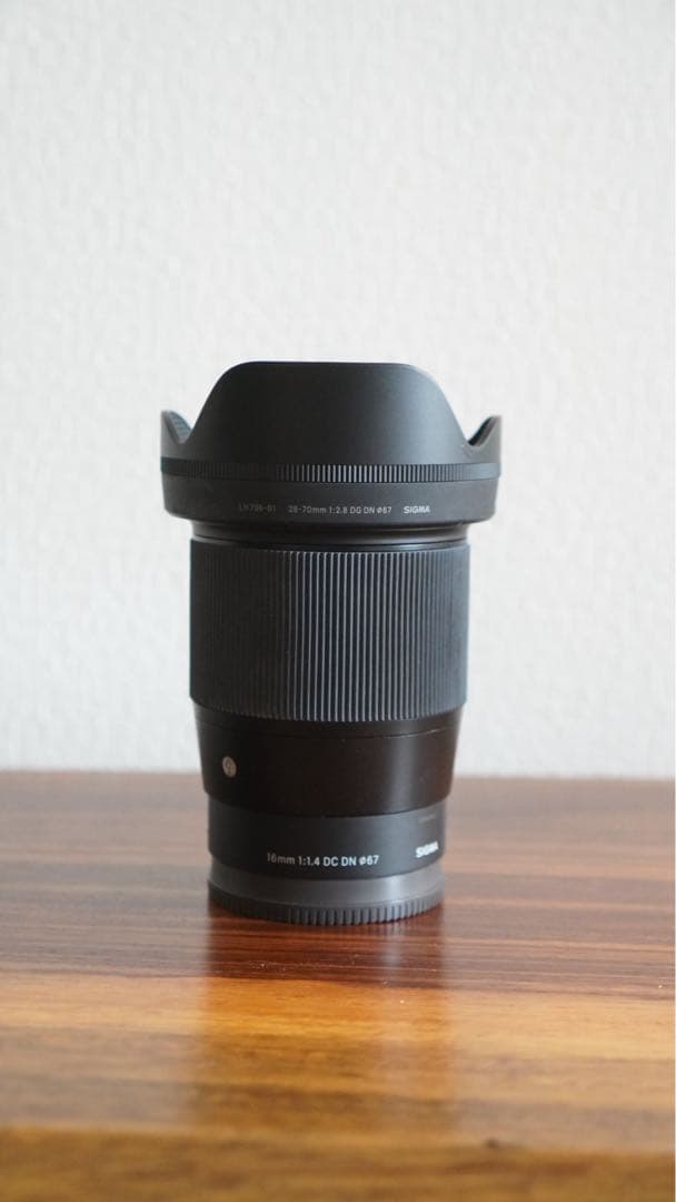 SIGMA 16mm f/1.4 DC DN レンズ　Eマウント