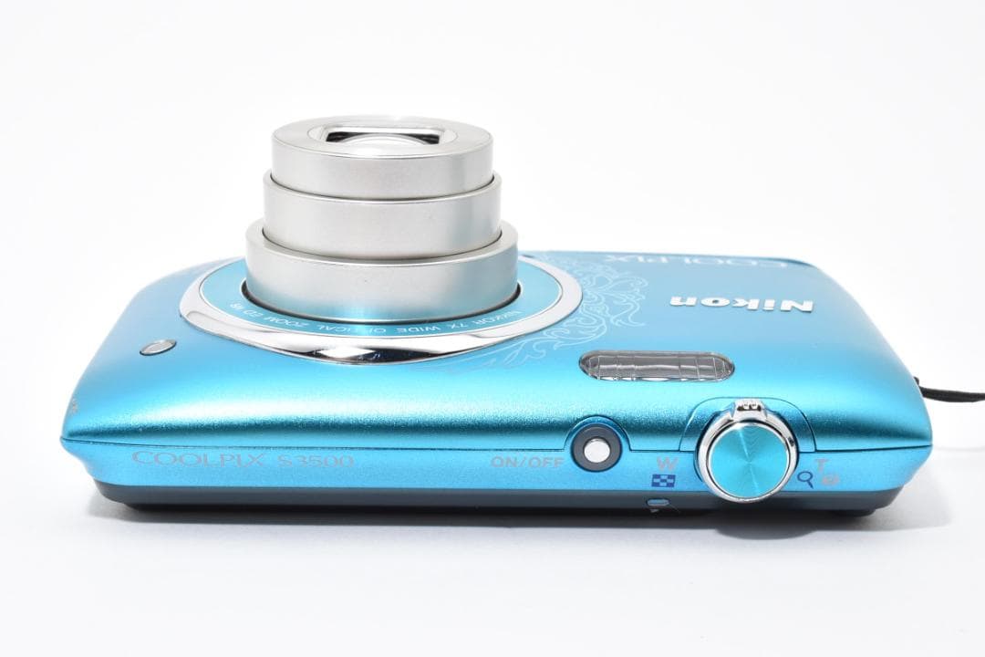 極美品】Nikon COOLPIX S3500 ブルー デジカメ#1968 - メルカリ