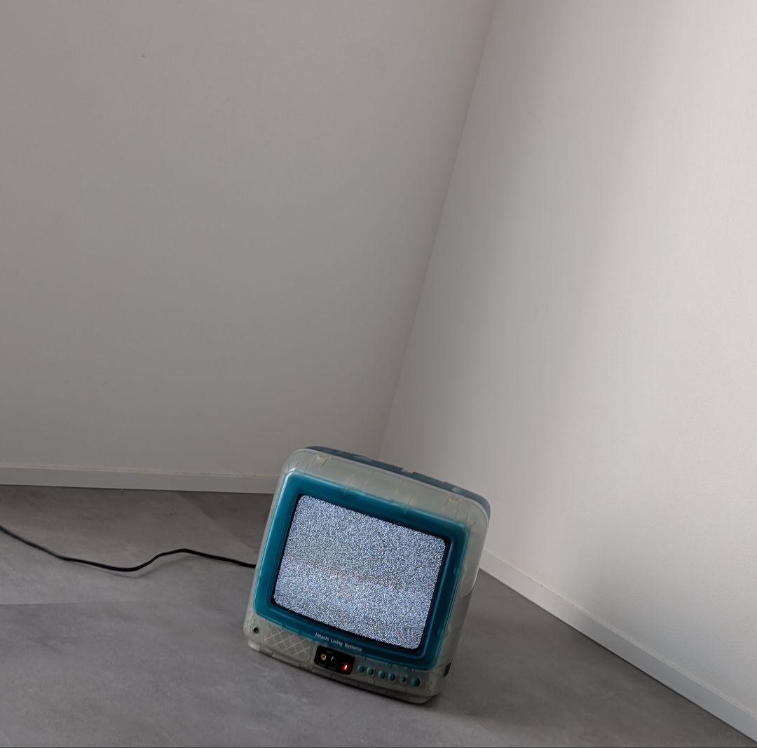 90's y2kデザイン HITACHI スケルトン TV ヴィンテージ