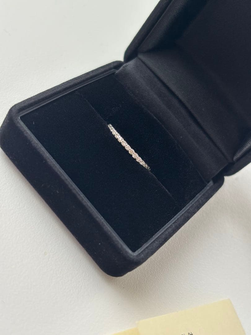 うさぎ様 アトリエSAWA ハーフエタニティリング K10 WG 10号 - メルカリ