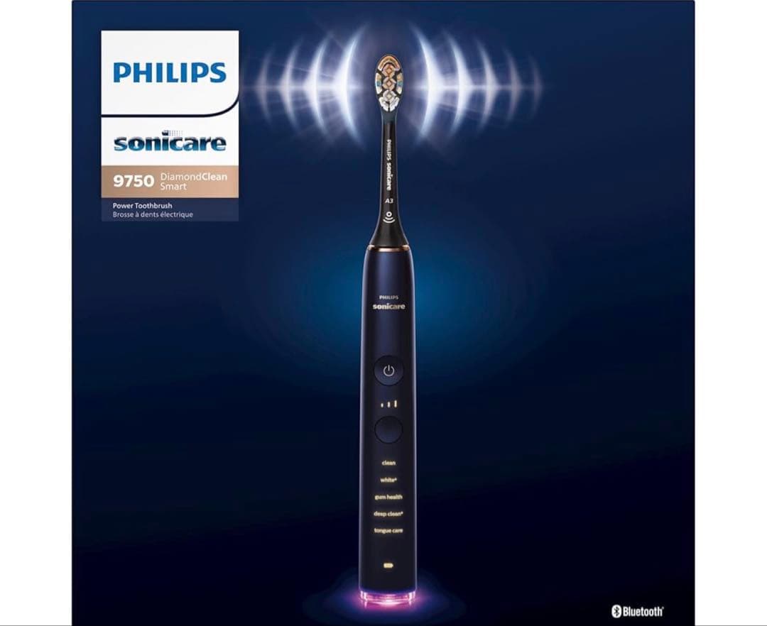 フィリップス 電動歯ブラシ ダイヤモンドクリーン ブルーブラック
