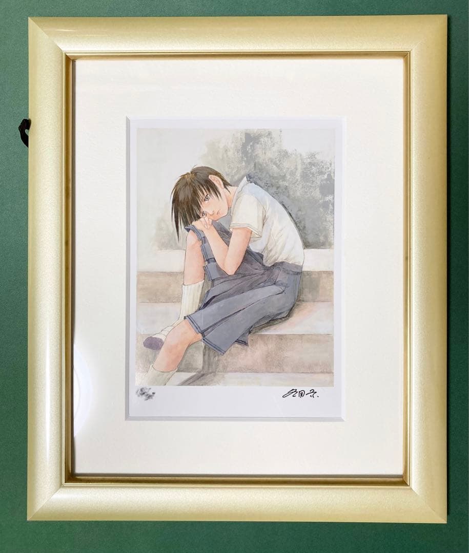 冬目景 サイン入りアートグラフ【羊のうた 八重樫葉】 - メルカリ