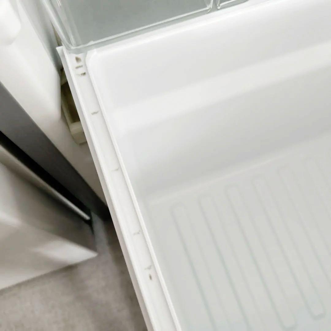 パナソニック　168L 冷蔵庫　2ドア　一人暮らし グレー 右開き