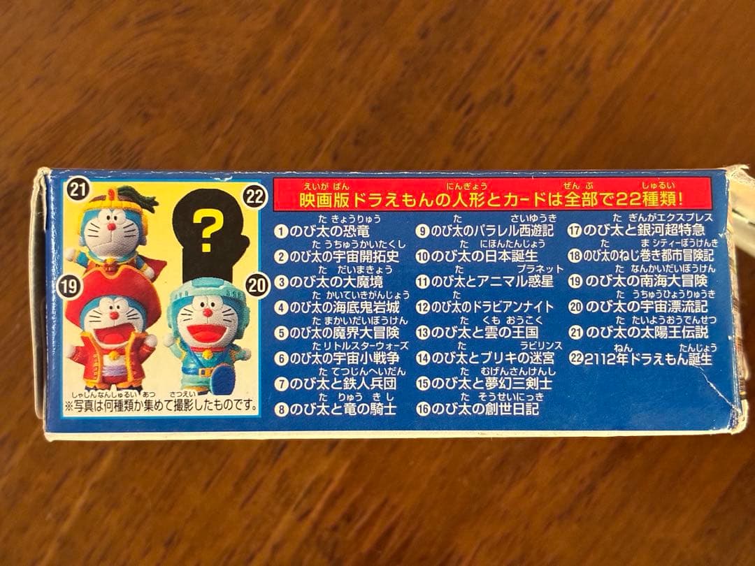 ドラえもんがいっぱい コレクション 全22種 フィギュア カード 映画
