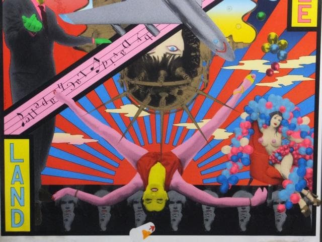 横尾忠則 直筆サイン『La ChapelleLand』シルクスクリーン1010H - メルカリ