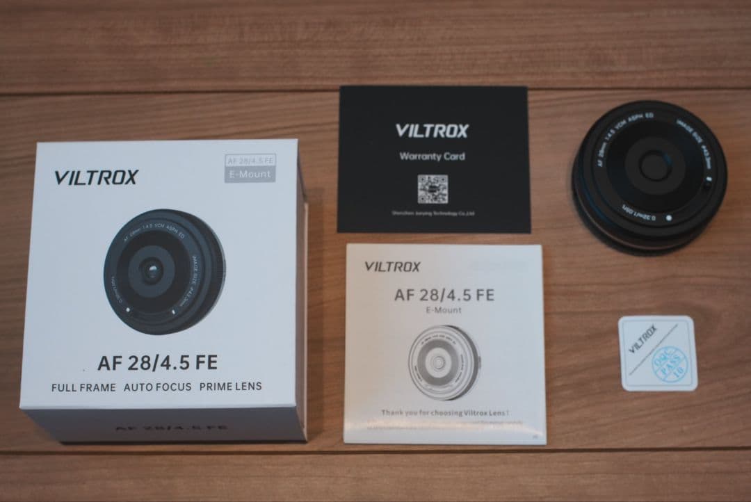 レンズ(単焦点) viltrox AF 28 4.5FE