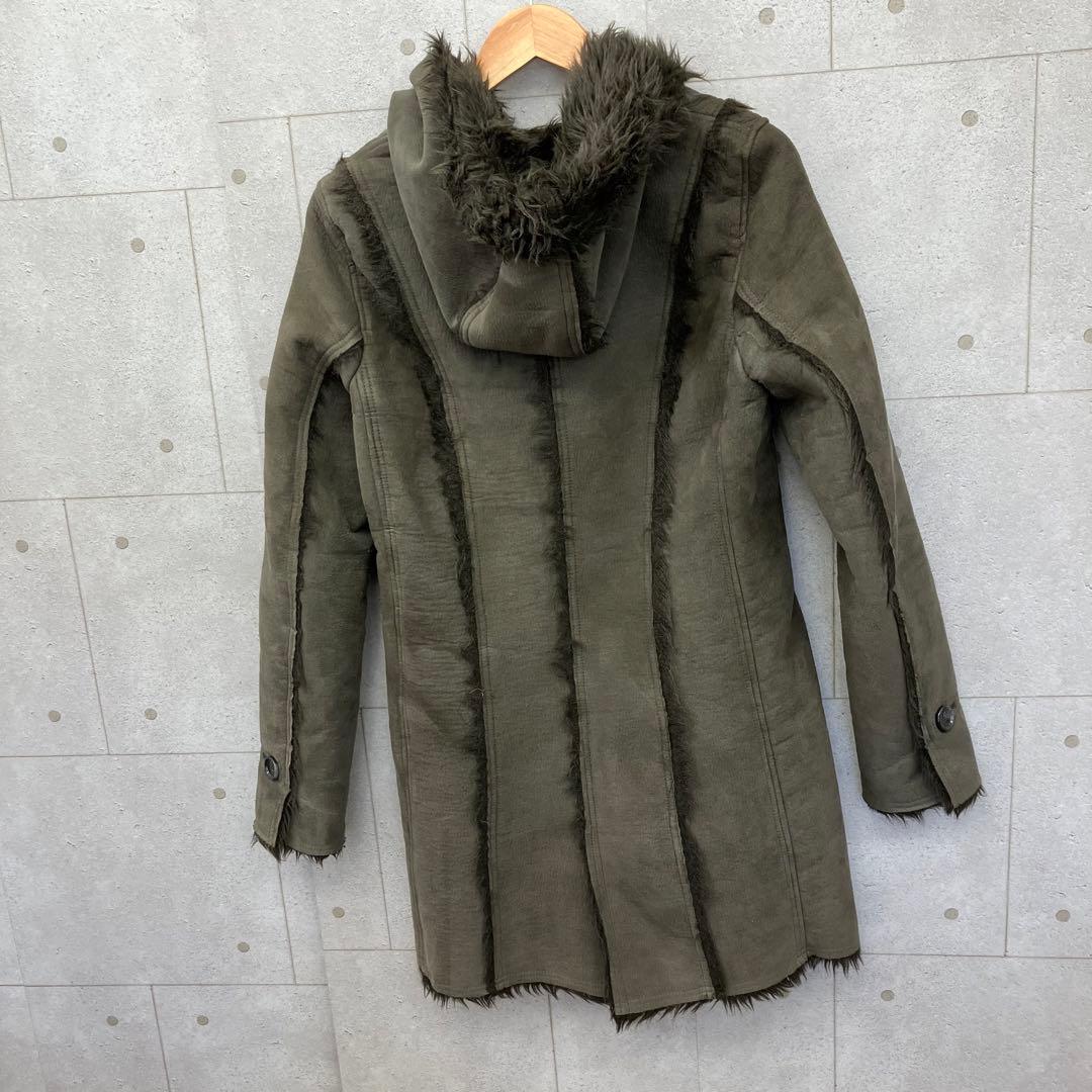 BUFFALO BOBS バッファローボブズ ムートンコート フード付きコート