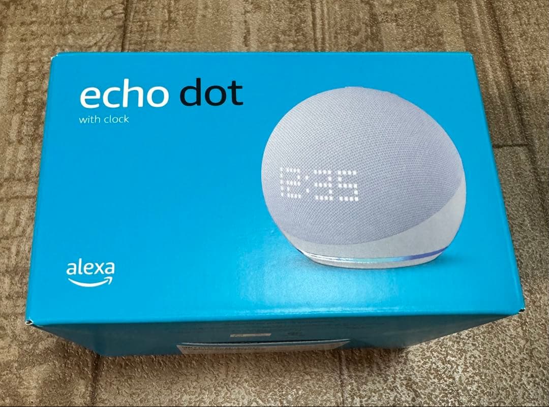 Echo Dot with clock ホワイト 第5世代