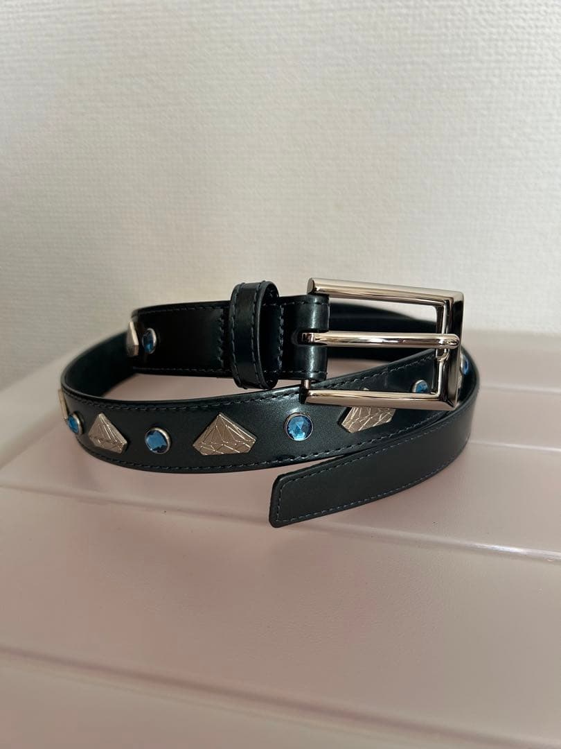 undercover 01aw 宝飾期　スタッズベルト 極美品 UNDERCOVER アンダーカバー 01AW 宝飾期 スタッズ レザーベルト