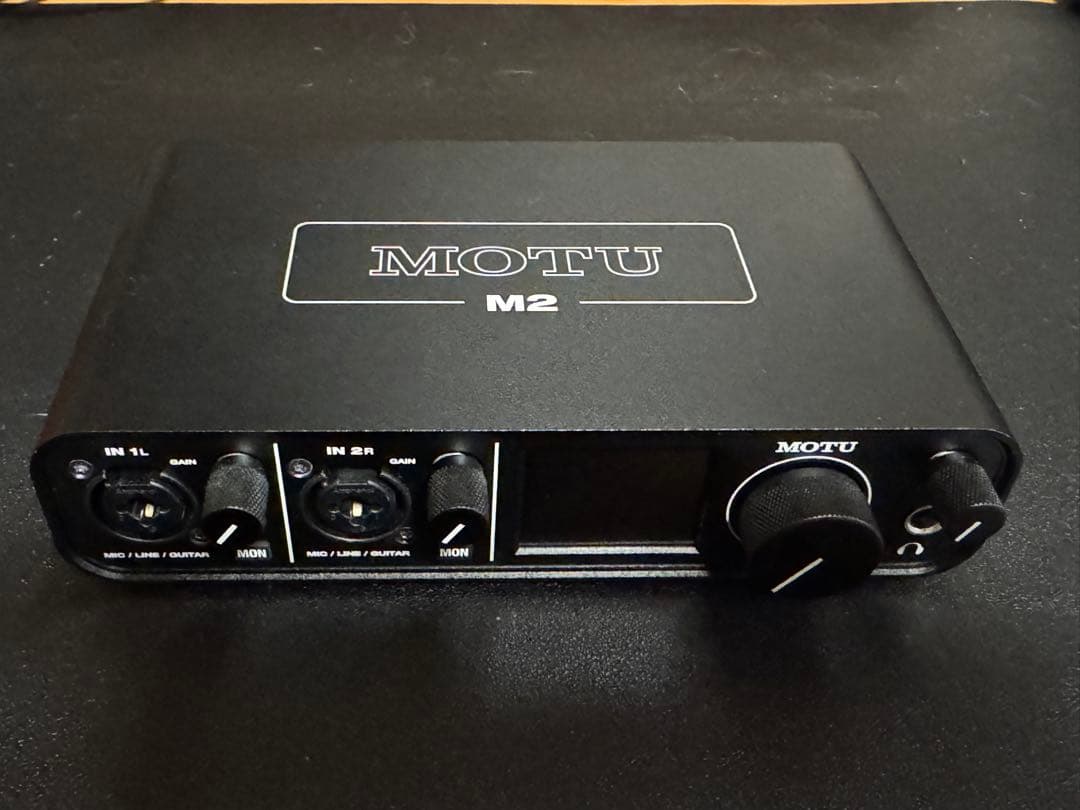 MOTU M2 オーディオインターフェイス