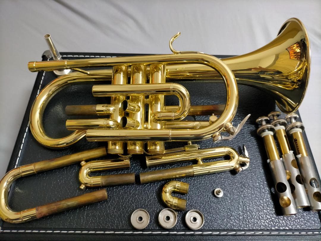 g*a様 【ベル傷あり】マルカート コルネット本体 ゴールドラッカー