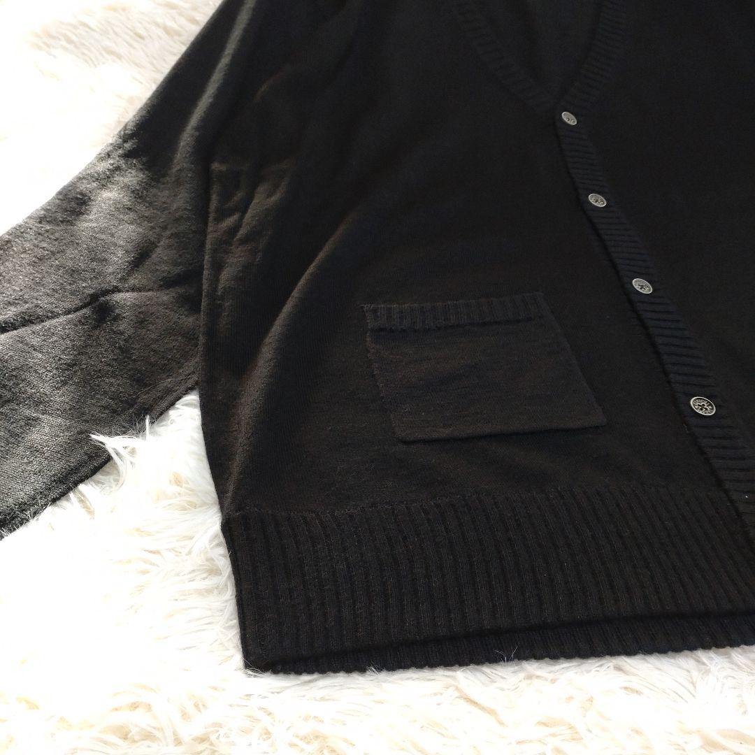 矢沢永吉*カーディガン*ブラック*ウール混* EIKICHI YAZAWA*XL - メルカリ