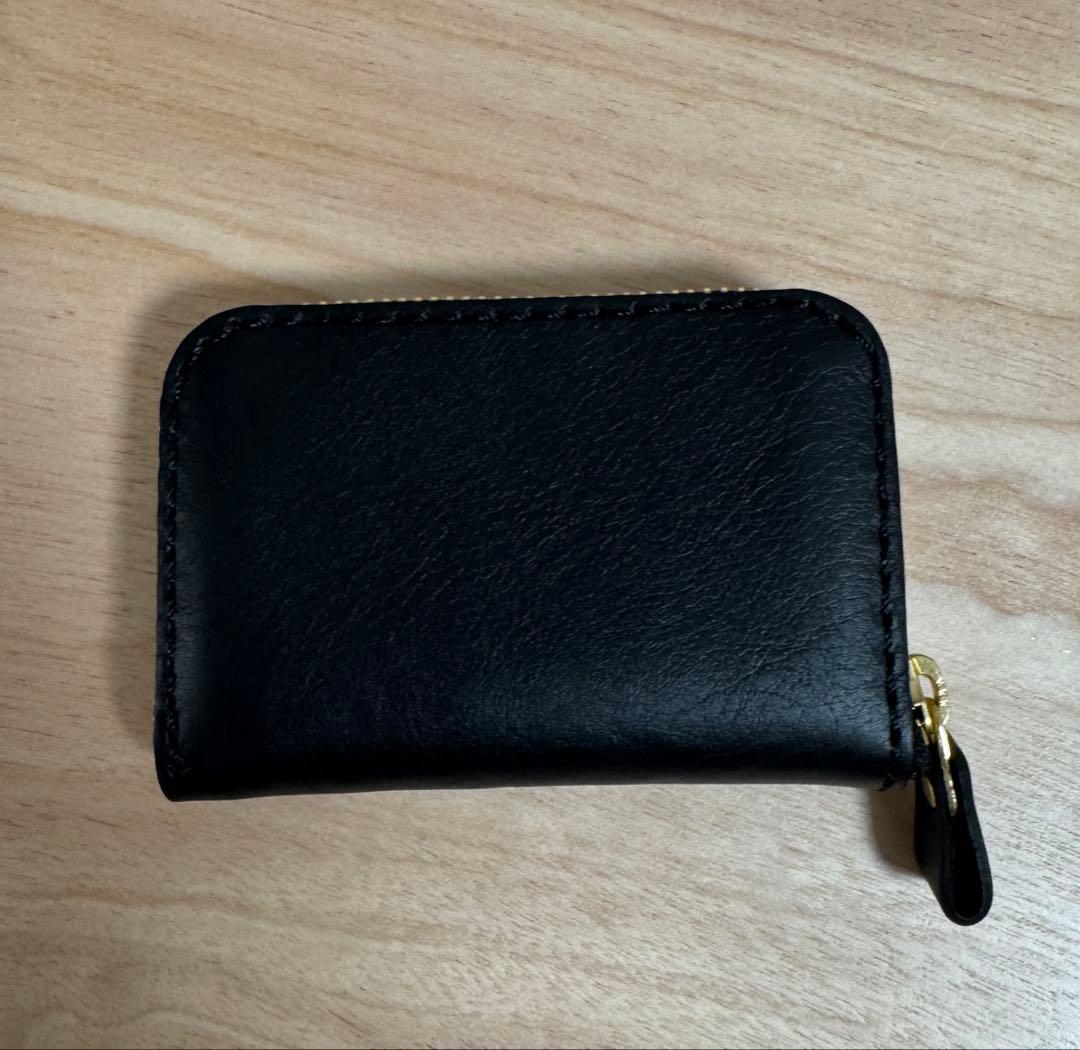 HERZ コンパクト財布(KK-59) ブラック 手のひらサイズで収納力抜群のコンパクト財布 / 革鞄のHERZ(ヘルツ