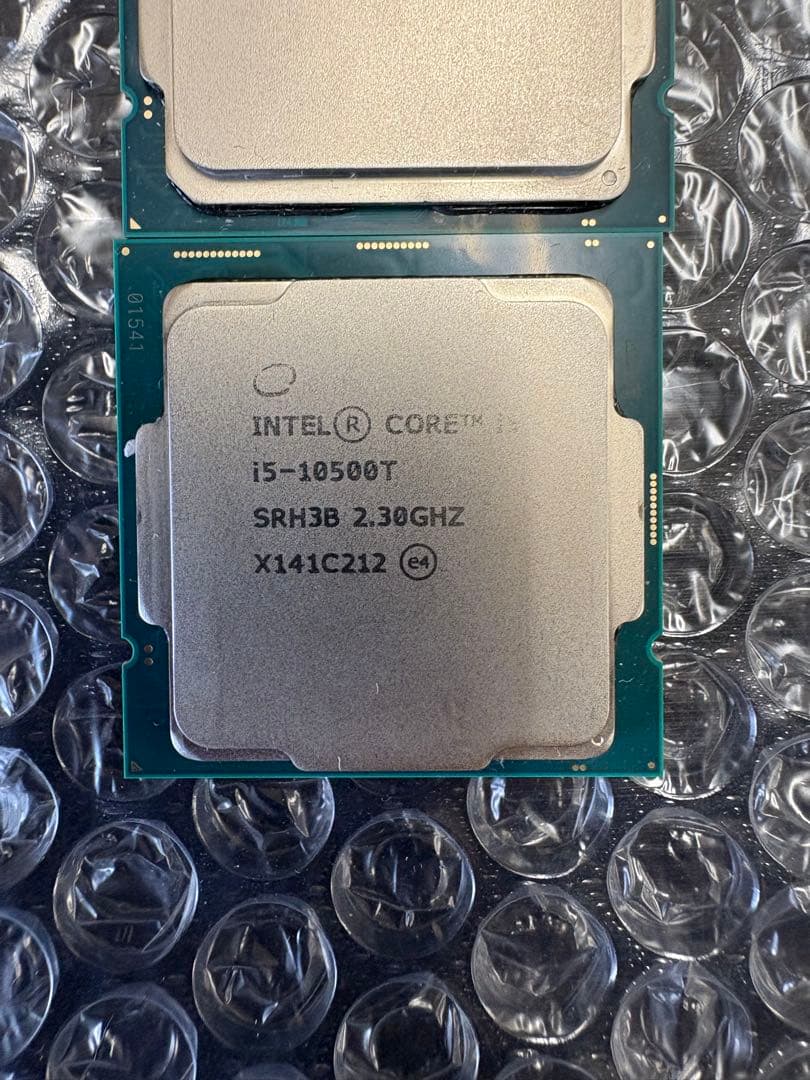 Intel cpu corei7-10700 corei5-10500T 2個