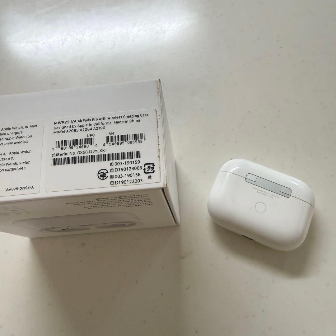 AirPods Pro 第一世代 本体 充電ケース 箱付き - メルカリ